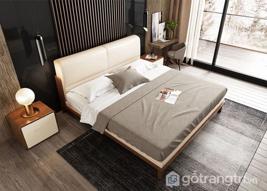 Giường gỗ đẹp 