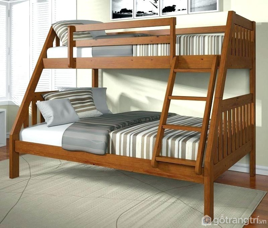 Giường tầng gỗ - Ảnh: Internet