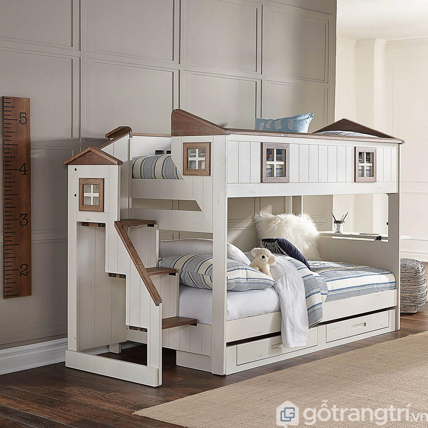 Giường tầng MDF