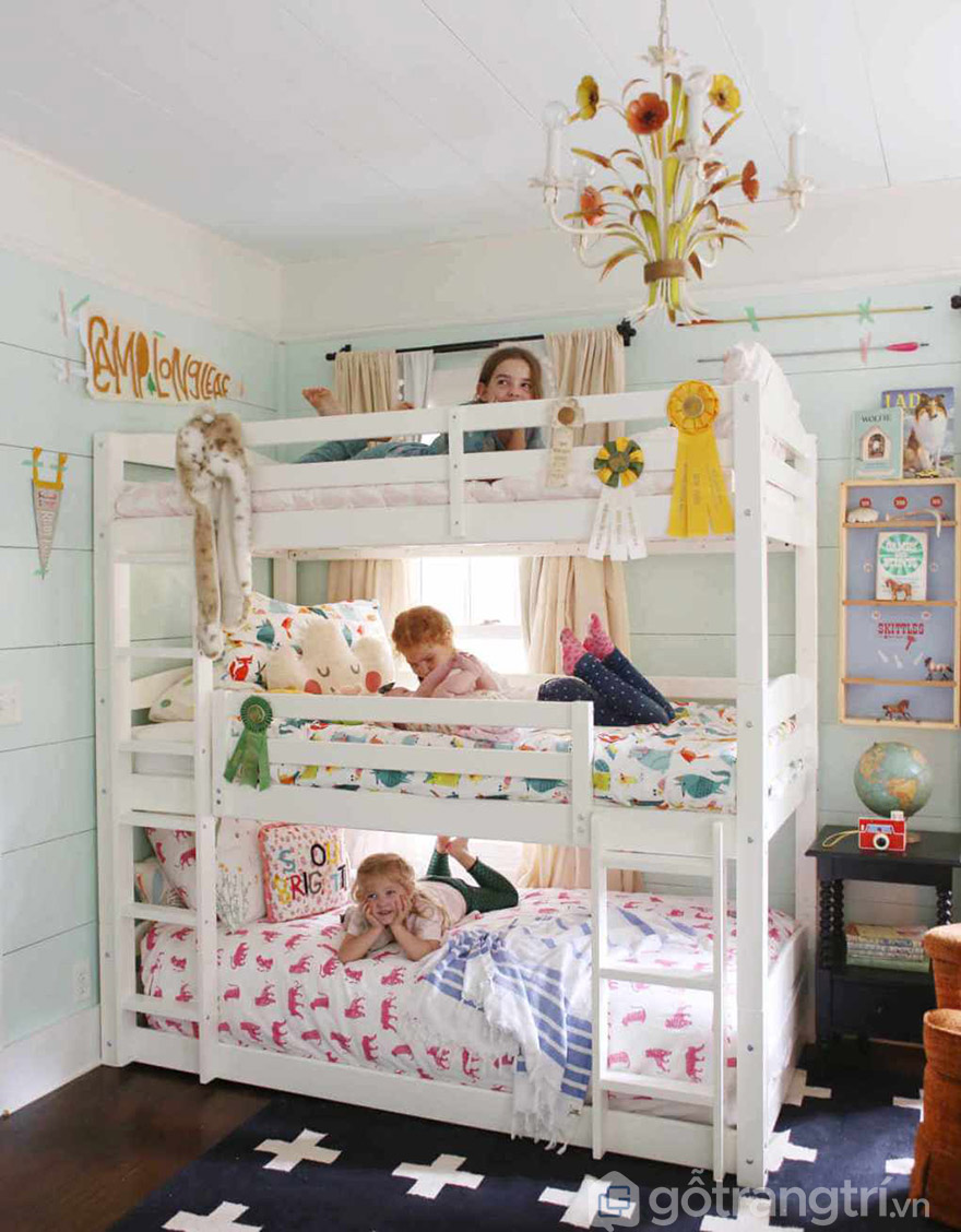 Giường tầng MDF