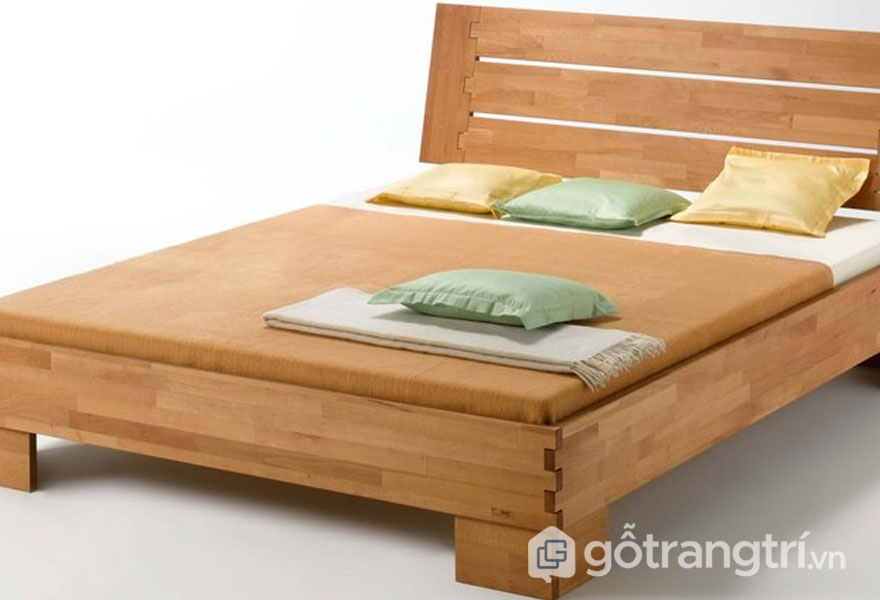 Mẫu giường ngủ giá rẻ 1 triệu đến 5 triệu: Gỗ xoan thịt