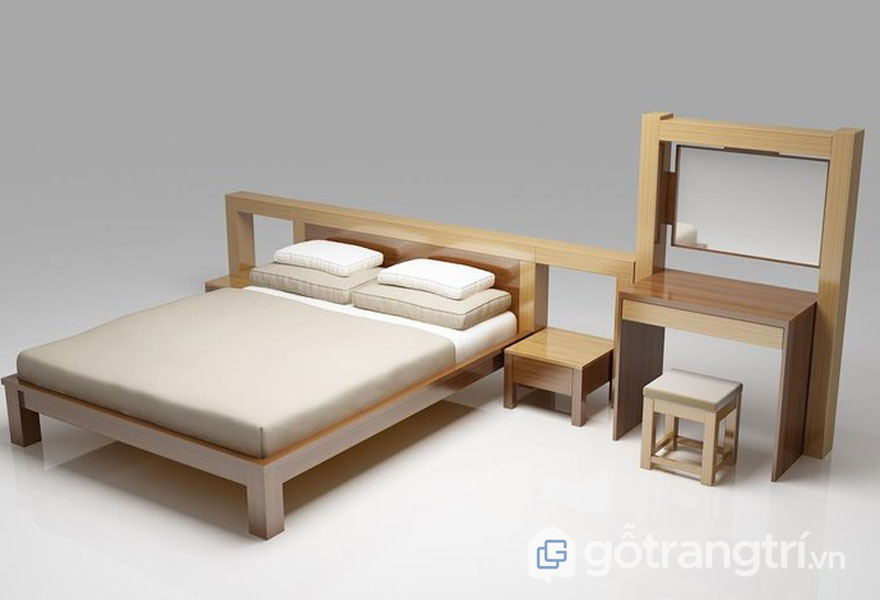 Mẫu giường ngủ giá rẻ 1 triệu đến 5 triệu: Đơn giản nhưng tiện dụng