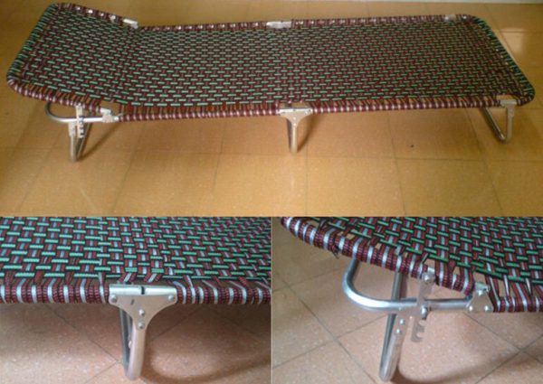 Giường gấp dạng khung tròn