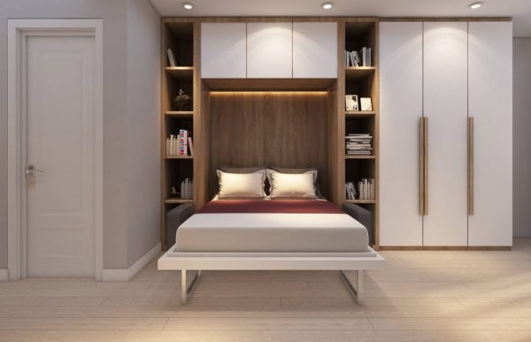 Giường ngủ thông minh kết hợp tủ quần có giá thành hợp lý
