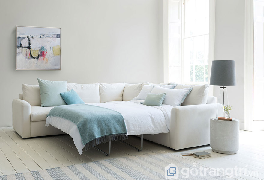 Giường thông minh kèm sofa hiện đại