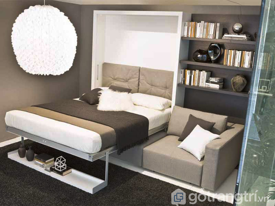 Giường thông minh kèm sofa