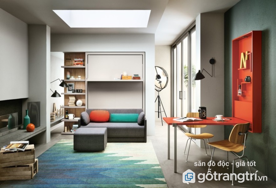 giường kết hợp ghế sofa