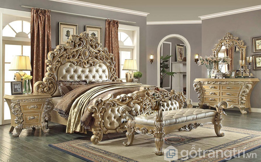 giường ngủ hoàng gia giá rẻ