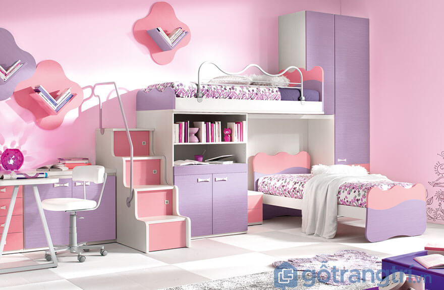 Giường tầng đẹp cho bé yêu