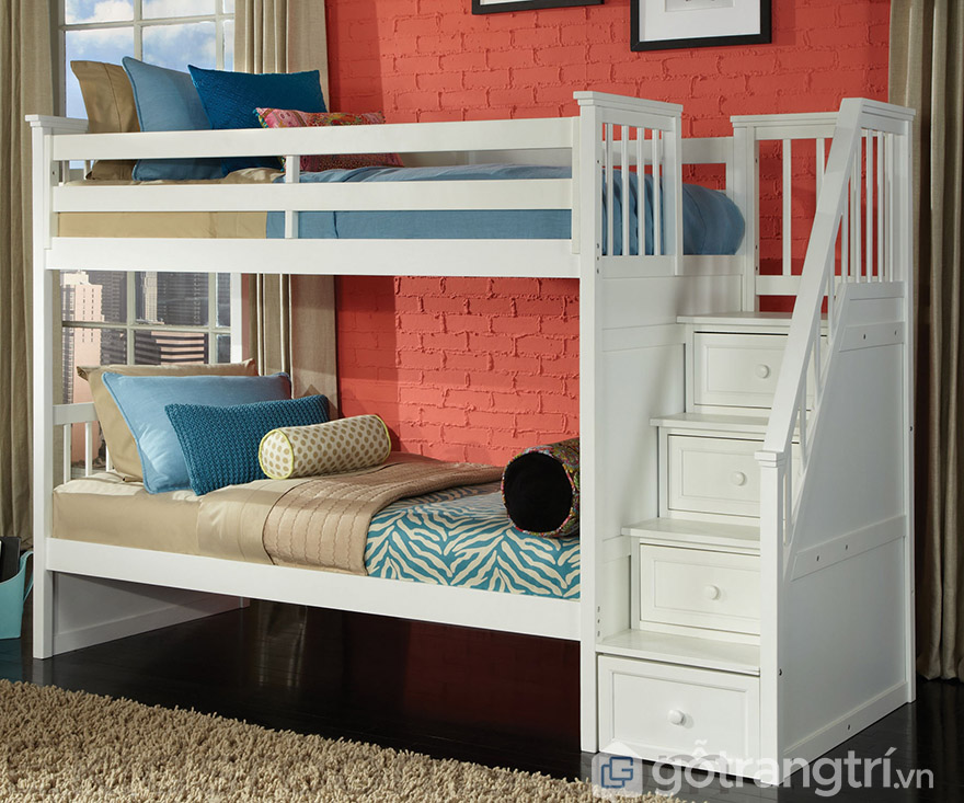 Giường thông minh 1m2 thiết kế 2 tầng