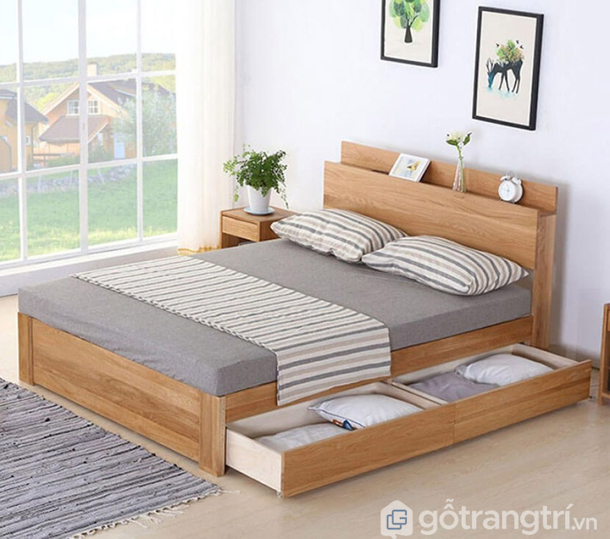 Giường ngủ cao cấp HCM gỗ