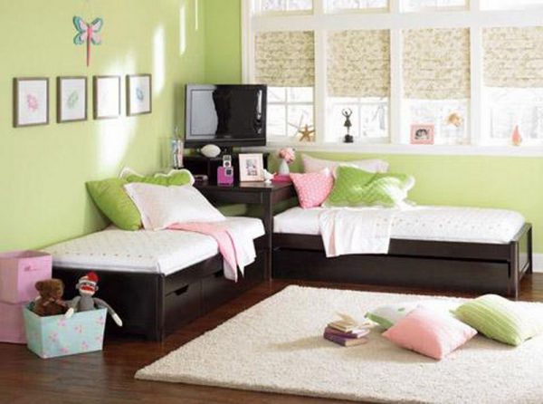 Đặt 2 giường trong phòng mang lại nhiều lợi ích