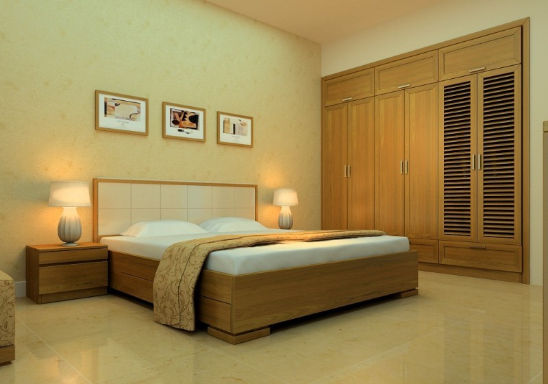 Có hay không nên lựa chọn giường gỗ sồi mỹ cho phòng ngủ?