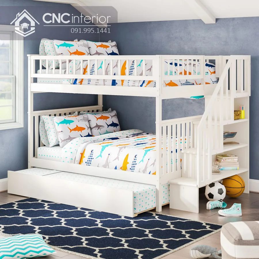 VÌ SAO NÊN MUA GIƯỜNG NGỦ 2 TẦNG CHO BÉ GÁI