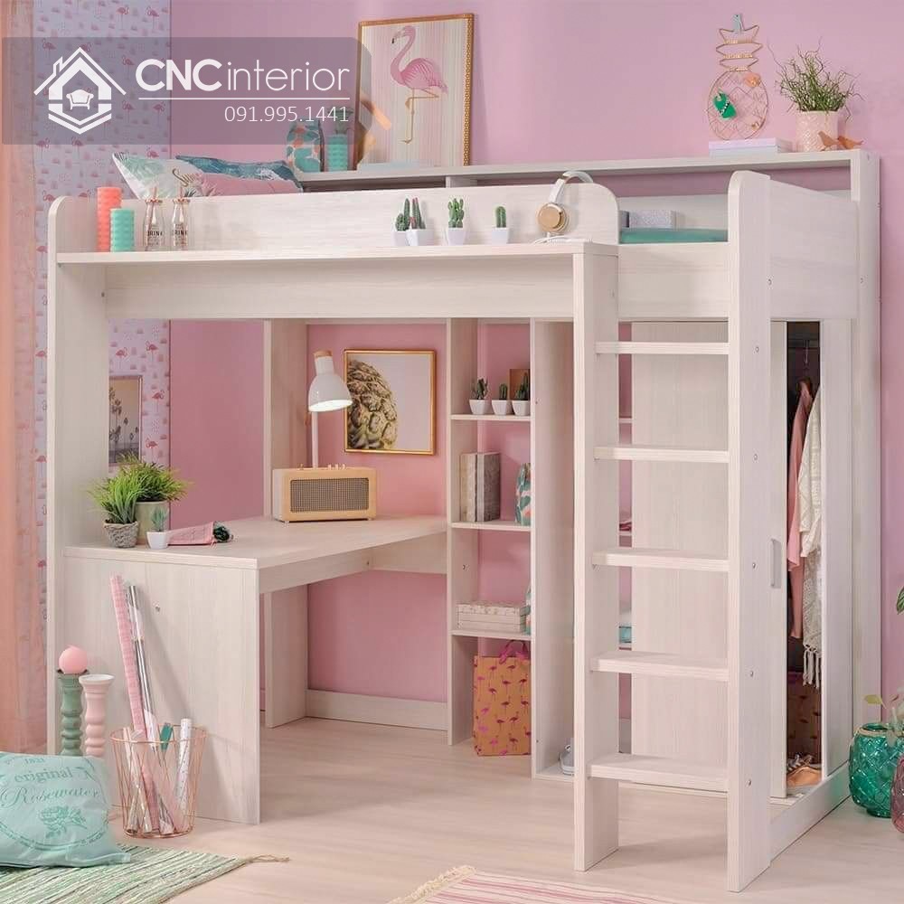 LƯU Ý GÌ KHI CHỌN MUA GIƯỜNG TẦNG KẾT HỢP BÀN HỌC CHO BÉ 5 Giường ngủ kết hợp bàn học (5)