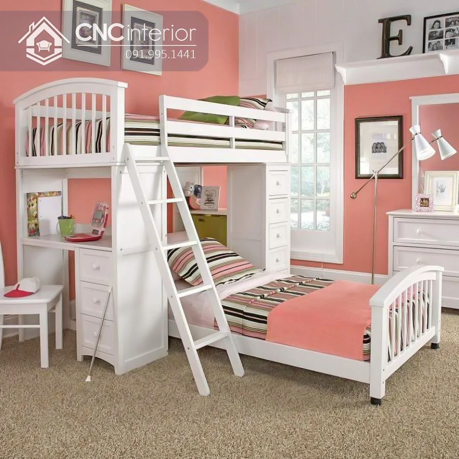 LƯU Ý GÌ KHI CHỌN MUA GIƯỜNG TẦNG KẾT HỢP BÀN HỌC CHO BÉ