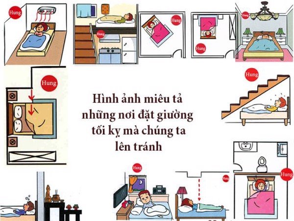 Phong thủy giường ngủ vợ chồng giúp giữ lửa hạnh phúc