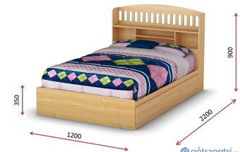 [Tìm hiểu]: Kích thước giường đơn hiện nay là bao nhiêu?